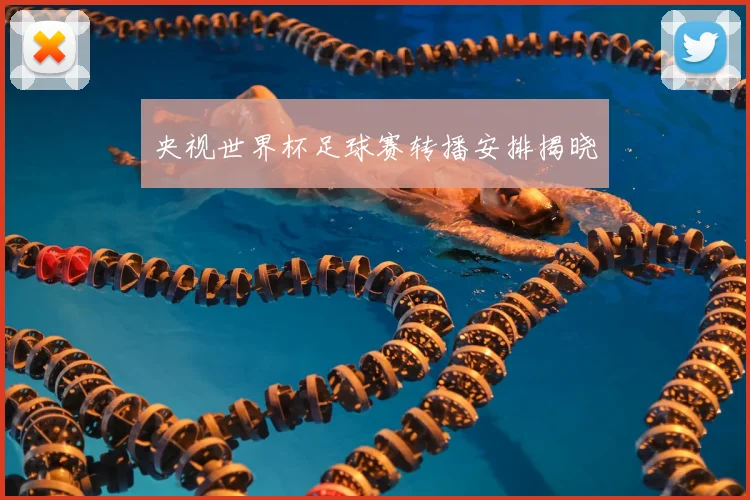 央视世界杯足球赛转播安排揭晓
